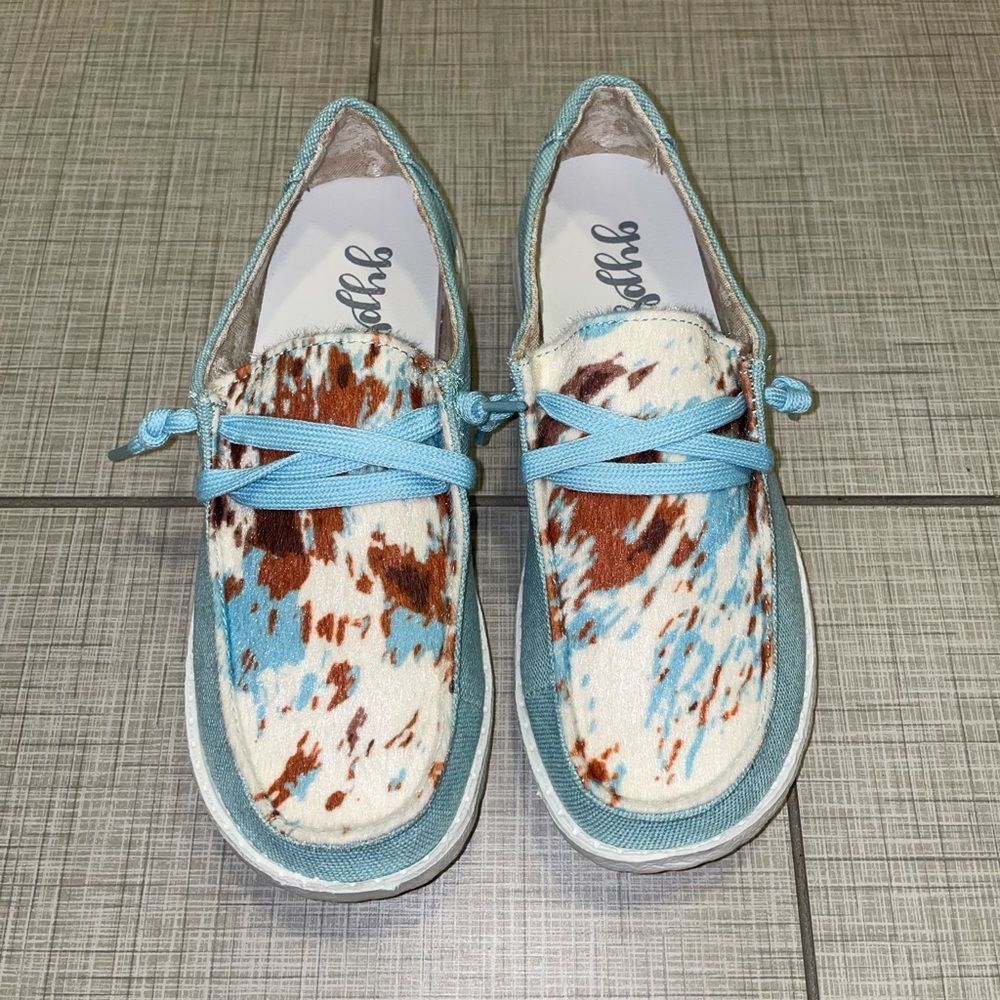 Mooma Cow Slip On Shoe